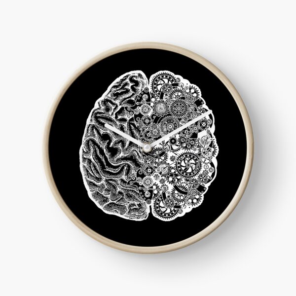 Item preview, Mental health brain gears psychology designed and sold by Collagedream.