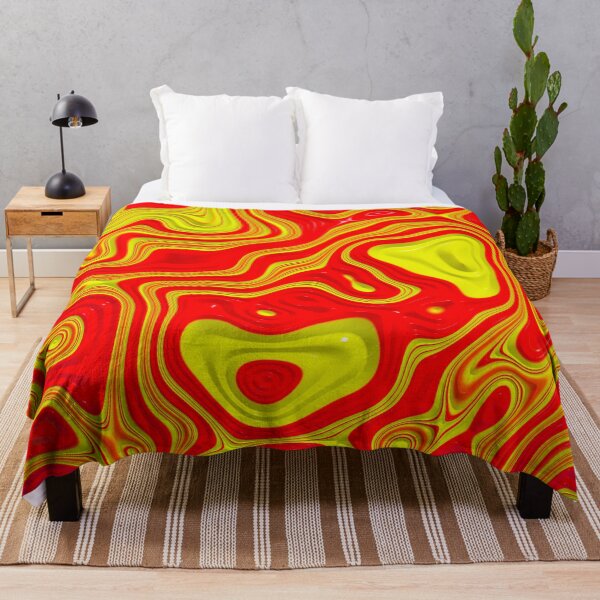 Item preview, Red and yellow abstract pattern designed and sold by bradm50.