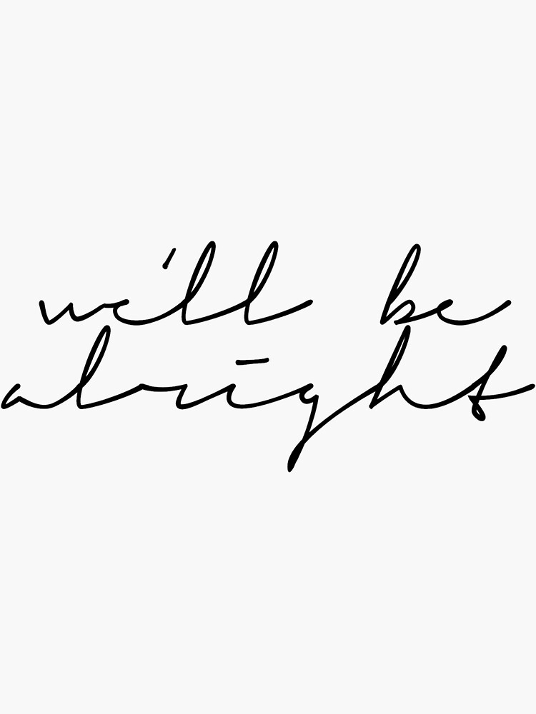 Pegatina «Letra Fine Line de Harry Styles Fine Line en español» de