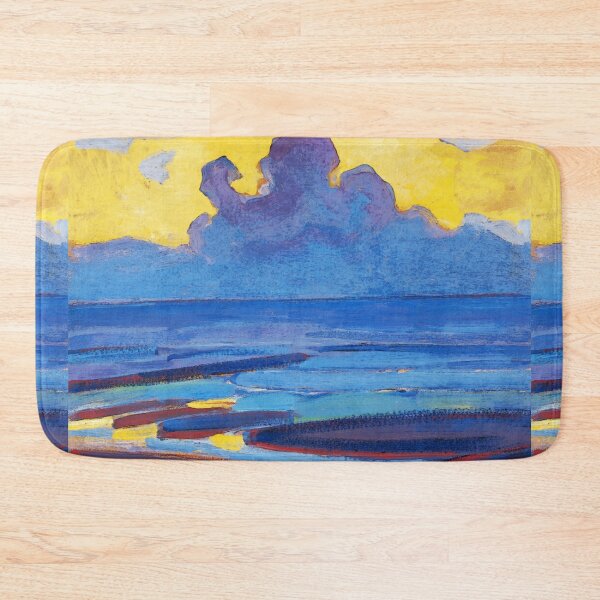 Item preview, Piet Mondrian By The Sea Landscape Colorful Painting Abstract And Modern Art designed and sold by Vintage Mag.