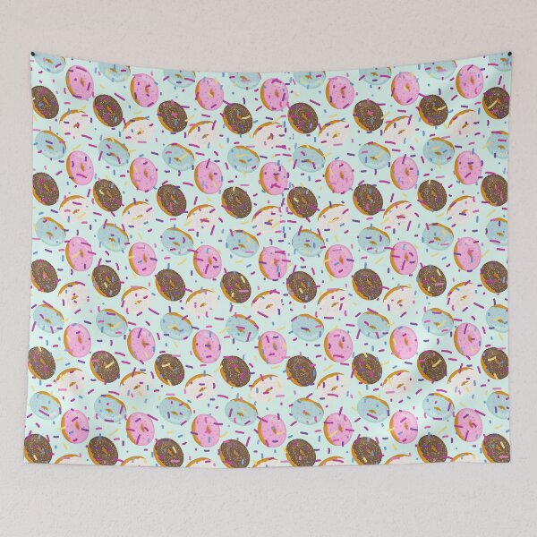 Item preview, Addicted To Donuts !! - So Addicted To Donuts! - Donut Pattern designed and sold by SoffyLee586.
