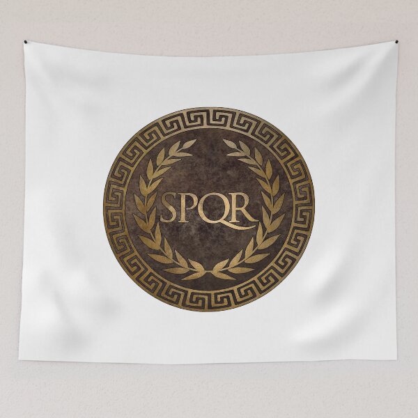 Item preview, SPQR Symbol of Ancient Rome designed and sold by Agema Apparel.