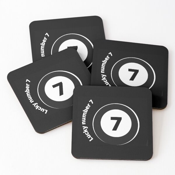 Item preview, lucky number 7 ball designed and sold by JustInThreadz.