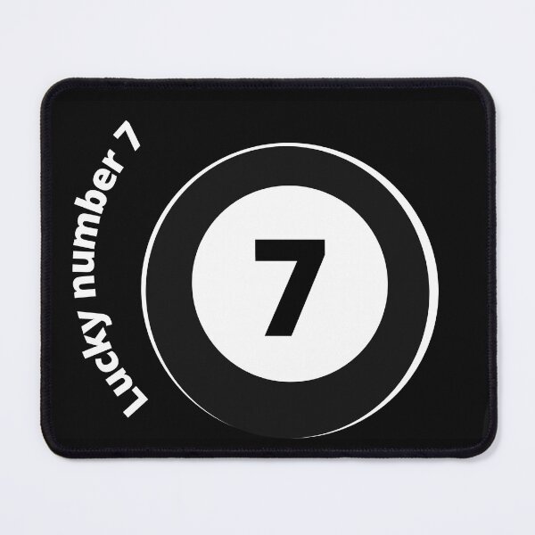 Item preview, lucky number 7 ball designed and sold by JustInThreadz.