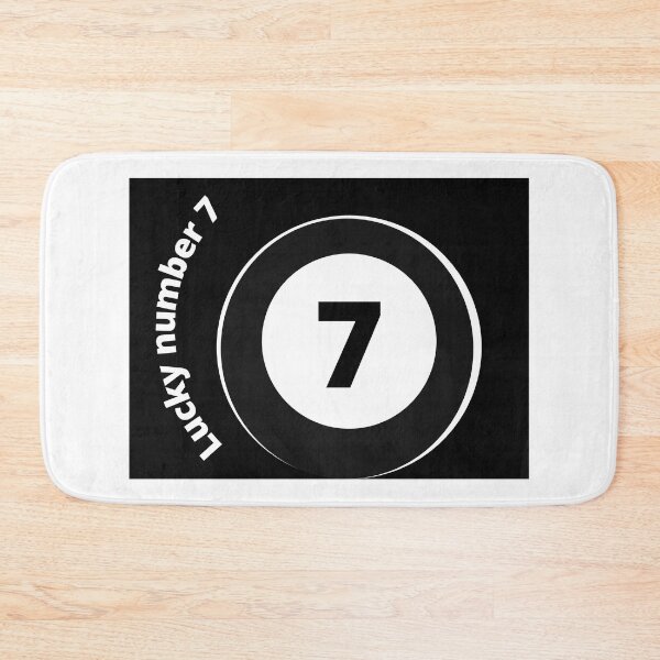 Item preview, lucky number 7 ball designed and sold by JustInThreadz.