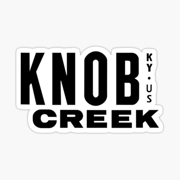 Knob Creek Bourbon Sticker
