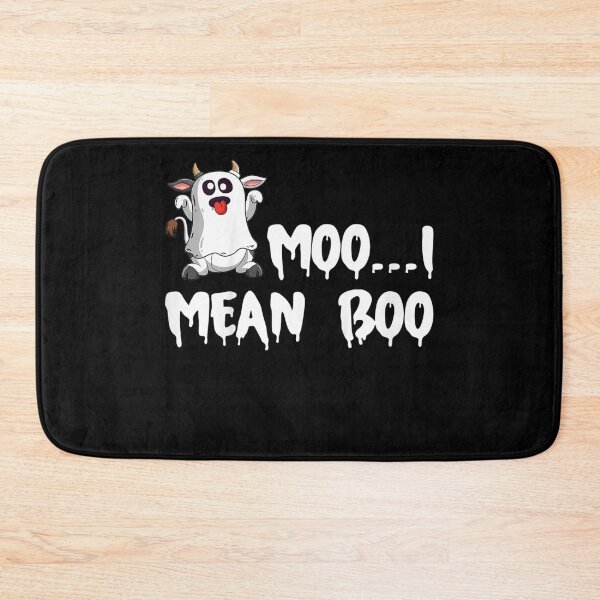 Item preview, Moo I Mean Boo Ghost Cow Ghost Cow Halloween Farmer Funny  designed and sold by RogerGift.