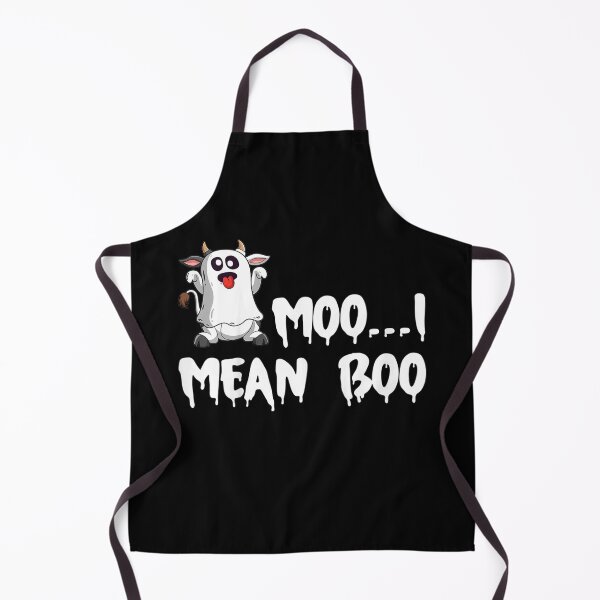 Item preview, Moo I Mean Boo Ghost Cow Ghost Cow Halloween Farmer Funny designed and sold by RogerGift.