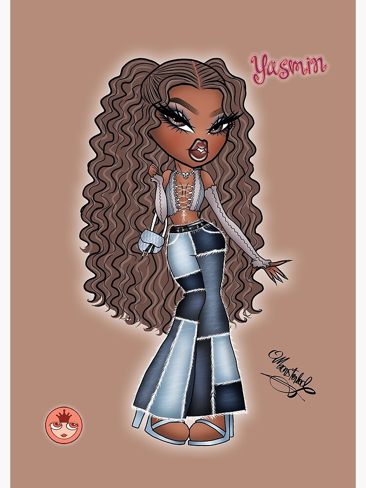 Bratz Strut It Jade - Drawing by Monsterlool  Greeting Card for Sale by  Monsterlool