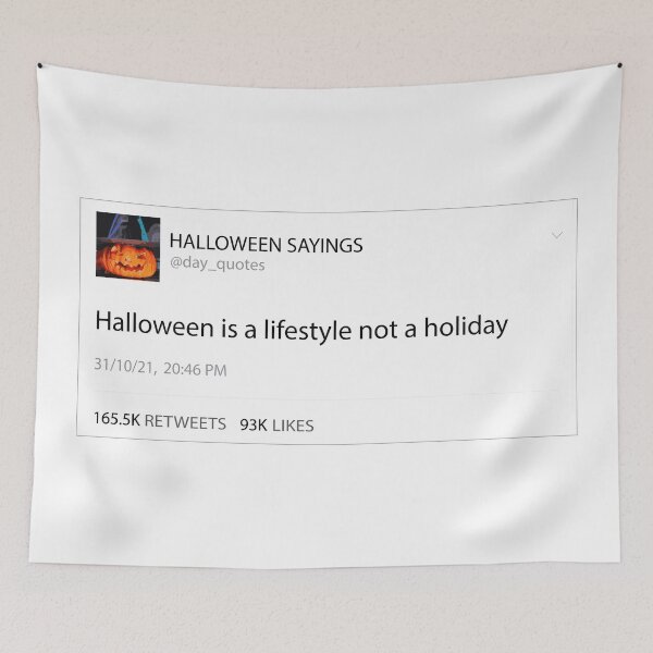 Item preview, Halloween Is A Lifestyle Not A Holiday designed and sold by neodiseno.