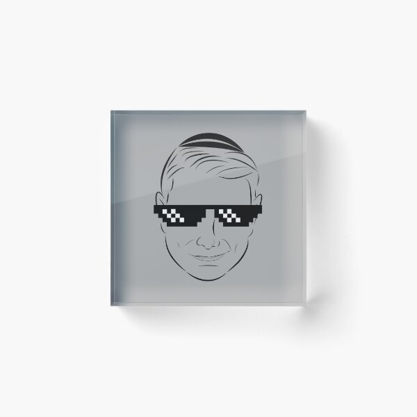 Item preview, Ben Shapiro Drawing Pixel Glasses designed and sold by denisseinfeld.