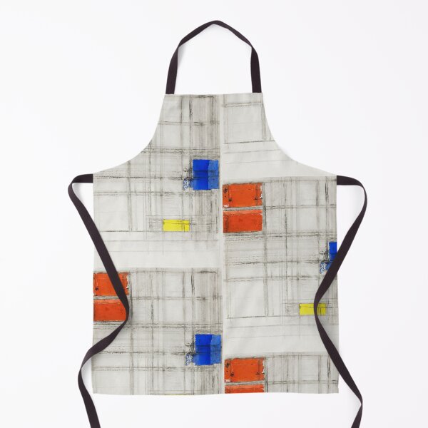 Item preview, Piet Mondrian Study for a Composition Landscape Colorful Painting Abstract And Modern Art designed and sold by Vintage Mag.