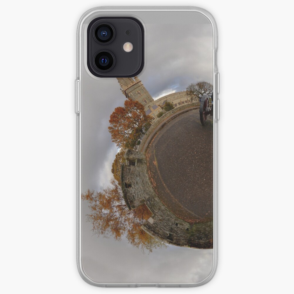 St Columb's Cathedral from Derry's Walls at Church Bastion, Derry iPhone Case & Cover