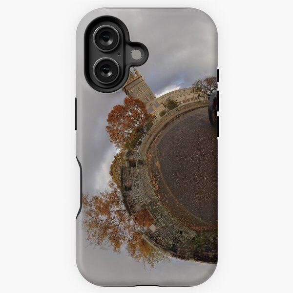 St Columb's Cathedral from Derry's Walls at Church Bastion, Derry iPhone Tough Case