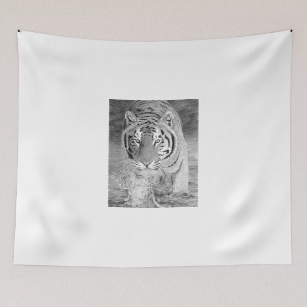 Item preview, Tiger Crossing River designed and sold by Ronny Hart.