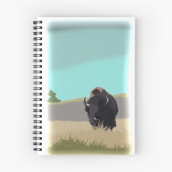 Item preview, Faded Bison Bull in Yellowstone designed and sold by Azriel Wiorek.
