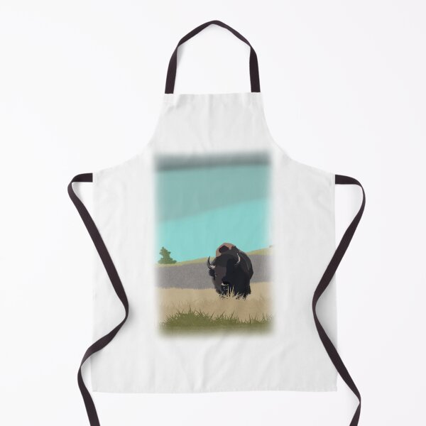 Item preview, Faded Bison Bull in Yellowstone designed and sold by Azriel Wiorek.