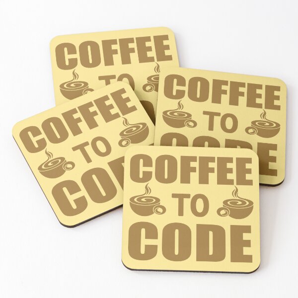 Item preview, Coffee to Code - turn coffee into code - gift designed and sold by IrinchiDE.