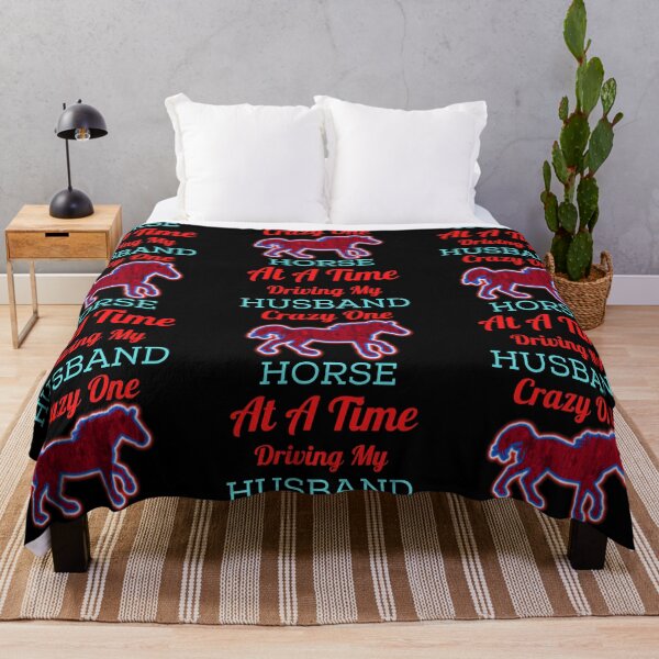 Item preview, Driving My Husband Crazy One Horse At A Time designed and sold by WoodburyLake.
