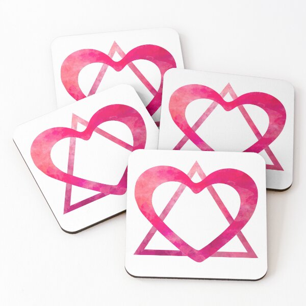Item preview, Heart Star of David designed and sold by ArcherAshleyArt.