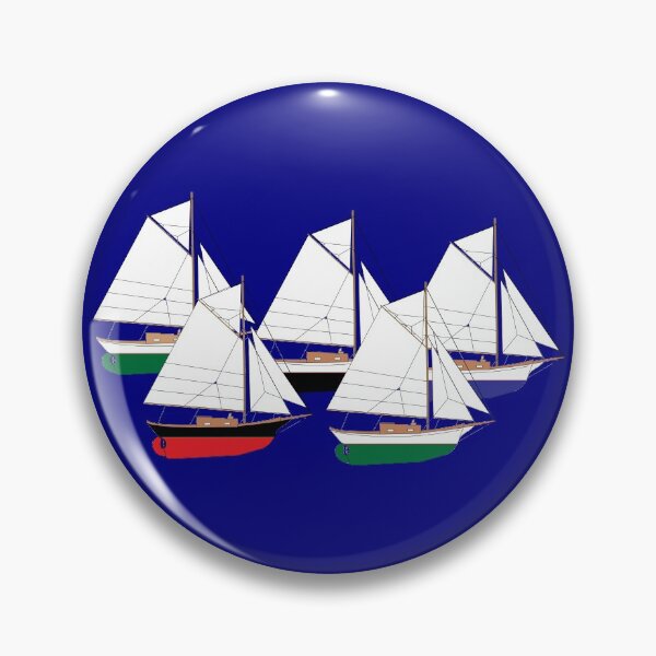 Item preview, Friendship Sloop Sailboats Racing designed and sold by CHBB.