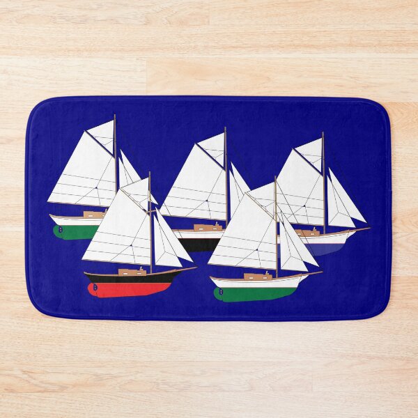Item preview, Friendship Sloop Sailboats Racing designed and sold by CHBB.
