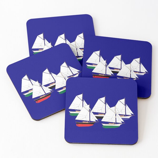 Item preview, Friendship Sloop Sailboats Racing designed and sold by CHBB.