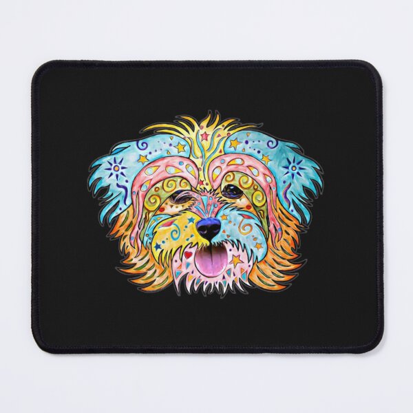 Item preview, Maltese Dog Colorful Hand designed and sold by StarcyWol.
