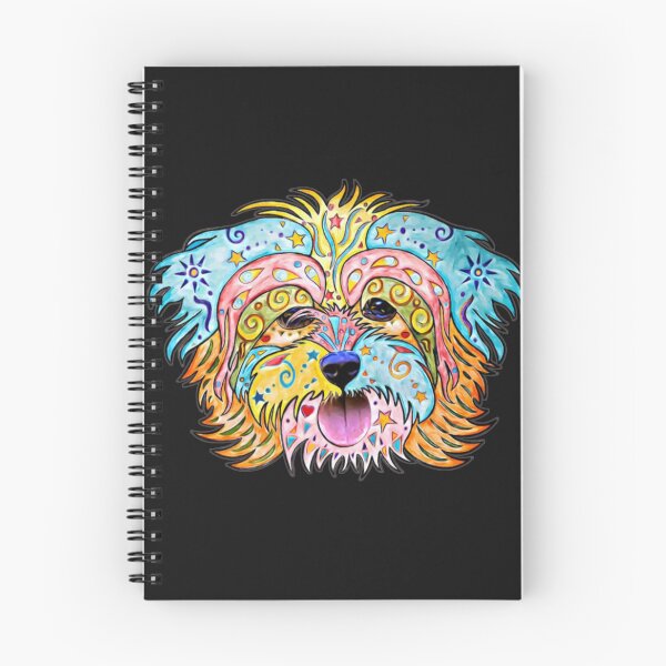 Item preview, Maltese Dog Colorful Hand designed and sold by StarcyWol.