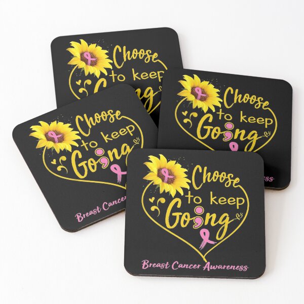 Item preview, Breast Cancer Awareness Choose To Keep Going  designed and sold by GarrickShop.