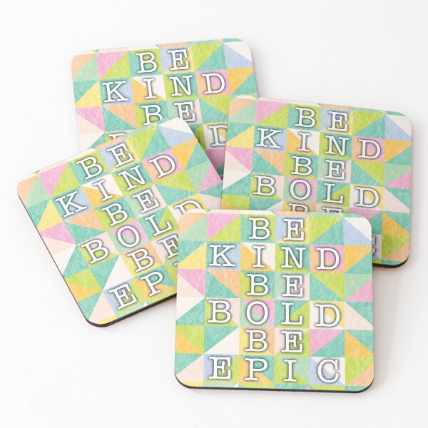 Item preview, Be kind be bold be epic designed and sold by GF-Creative.