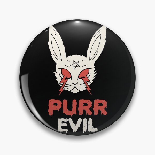 Item preview, Purr Evil Halloween Spooky Scary Cat designed and sold by TeesMii.
