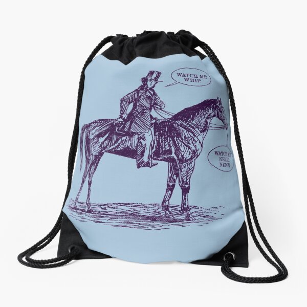 Whip Neigh Neigh Drawstring Bag