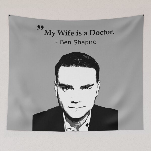 Item preview, Ben Shapiro My Wife Is A Doctor designed and sold by denisseinfeld.