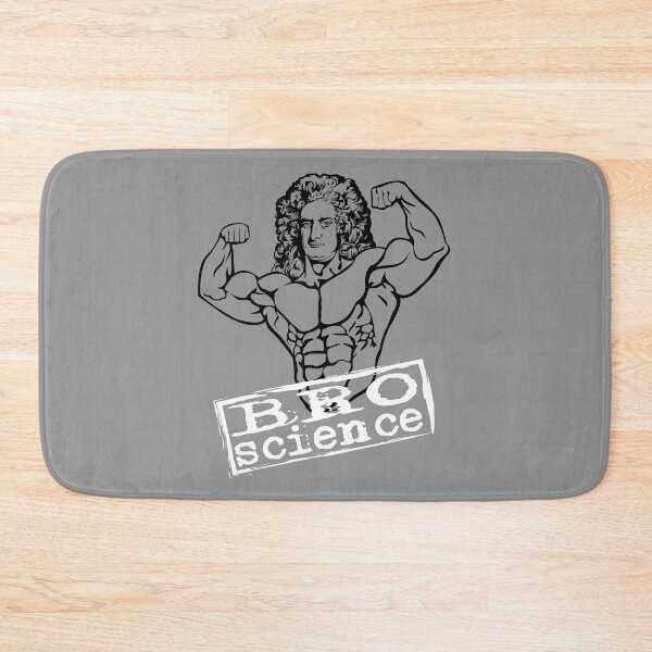 Item preview, Funny Bro Science Design - Gift for Weightlifter Nerd - Bro Scientist Isaac Newton designed and sold by TrndSttr.