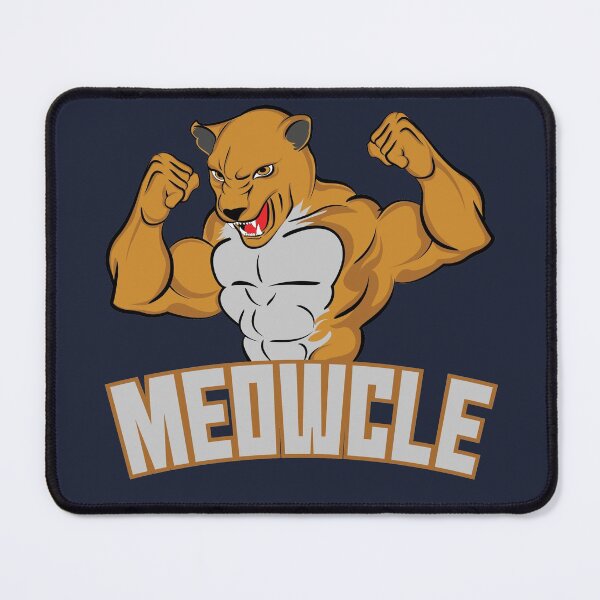 Item preview, Meowcle Gym Gift for Cat Loving Meatheads	 designed and sold by TrndSttr.