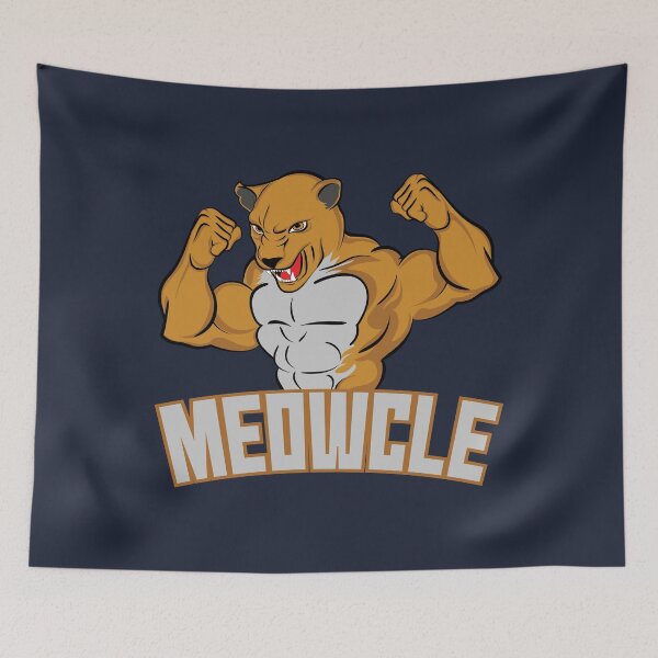 Item preview, Meowcle Gym Gift for Cat Loving Meatheads	 designed and sold by TrndSttr.
