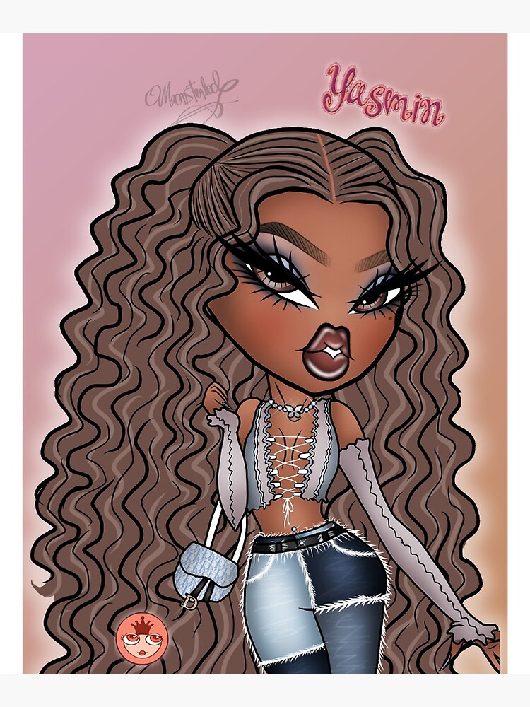 Bratz Strut It Jade - Drawing by Monsterlool  Greeting Card for Sale by  Monsterlool