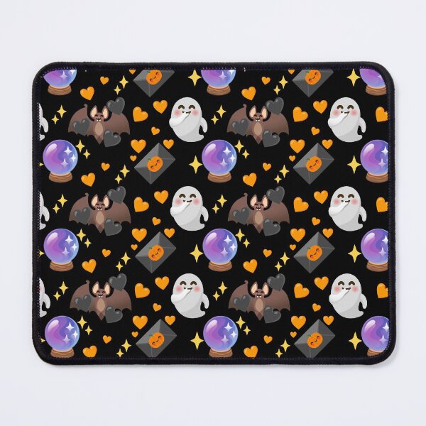 Item preview, Cute Halloween Emojis Pattern designed and sold by QueenOfTsundere.