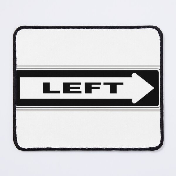 Item preview, left right bumper sticker designed and sold by pandastickers.