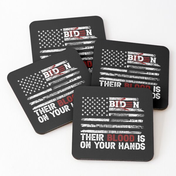 Item preview, Biden Their Blood Is On Your Hands designed and sold by creativebrother.