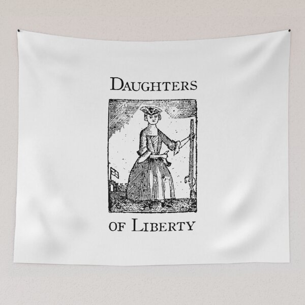 Item preview, The Daughters (Newspaper depiction of Daughters of Liberty) designed and sold by franklinprintco.