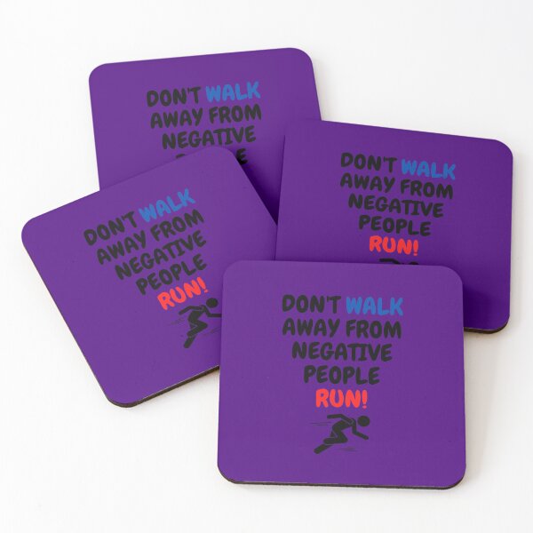 Item preview, Don't Walk Away From Negative People Run! designed and sold by surprise-to-me.