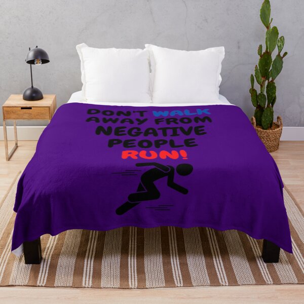 Item preview, Don't Walk Away From Negative People Run! designed and sold by surprise-to-me.