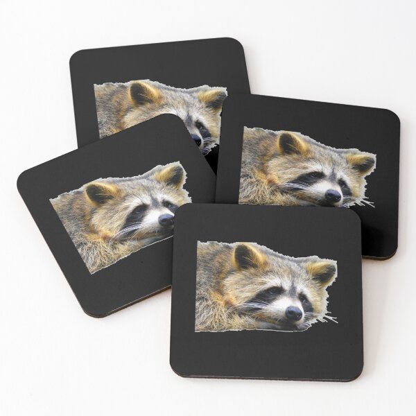 Item preview, Cute Sad Face Raccoon designed and sold by 37jlee.