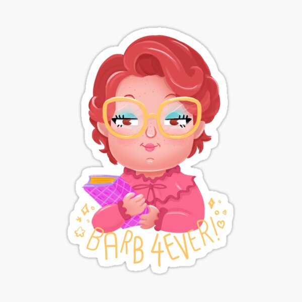 Stranger Things | Justice for Barb Sticker for Sale by Morgan-Elise