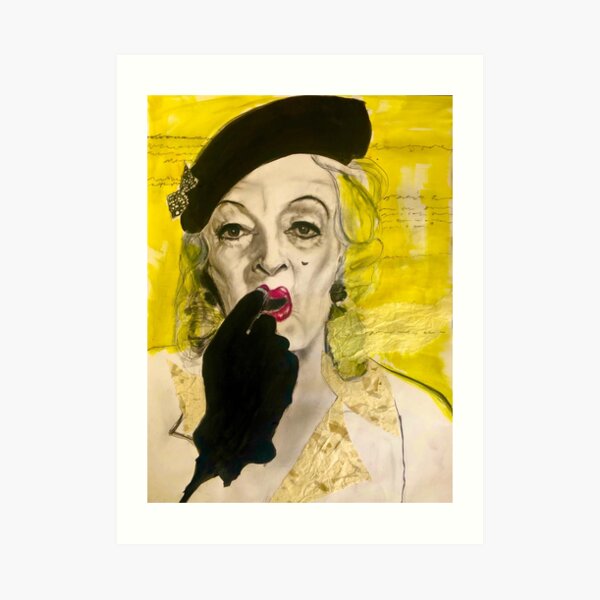 Going to the Bank, Blanche Art Print