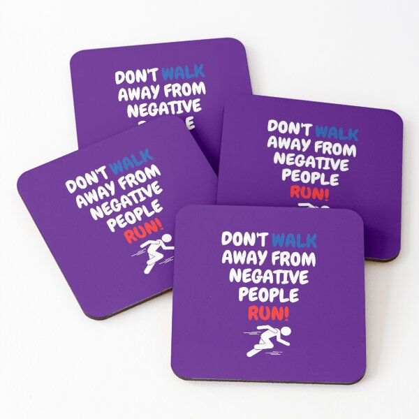 Item preview, Don't Walk Away From Negative People Run! designed and sold by surprise-to-me.