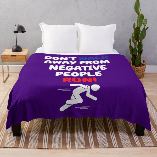 Item preview, Don't Walk Away From Negative People Run! designed and sold by surprise-to-me.