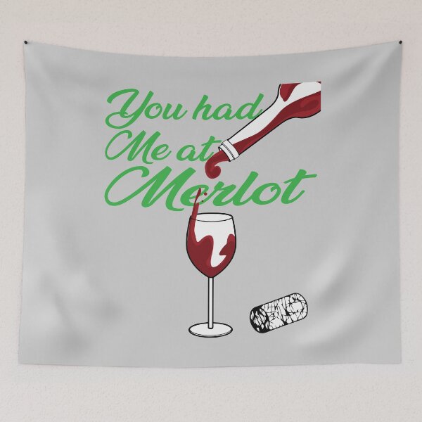 Item preview, Funny Wine Lover Shirt – You Had me at Merlot designed and sold by TrndSttr.